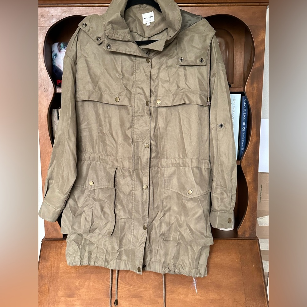 Ellison green cargo jacket